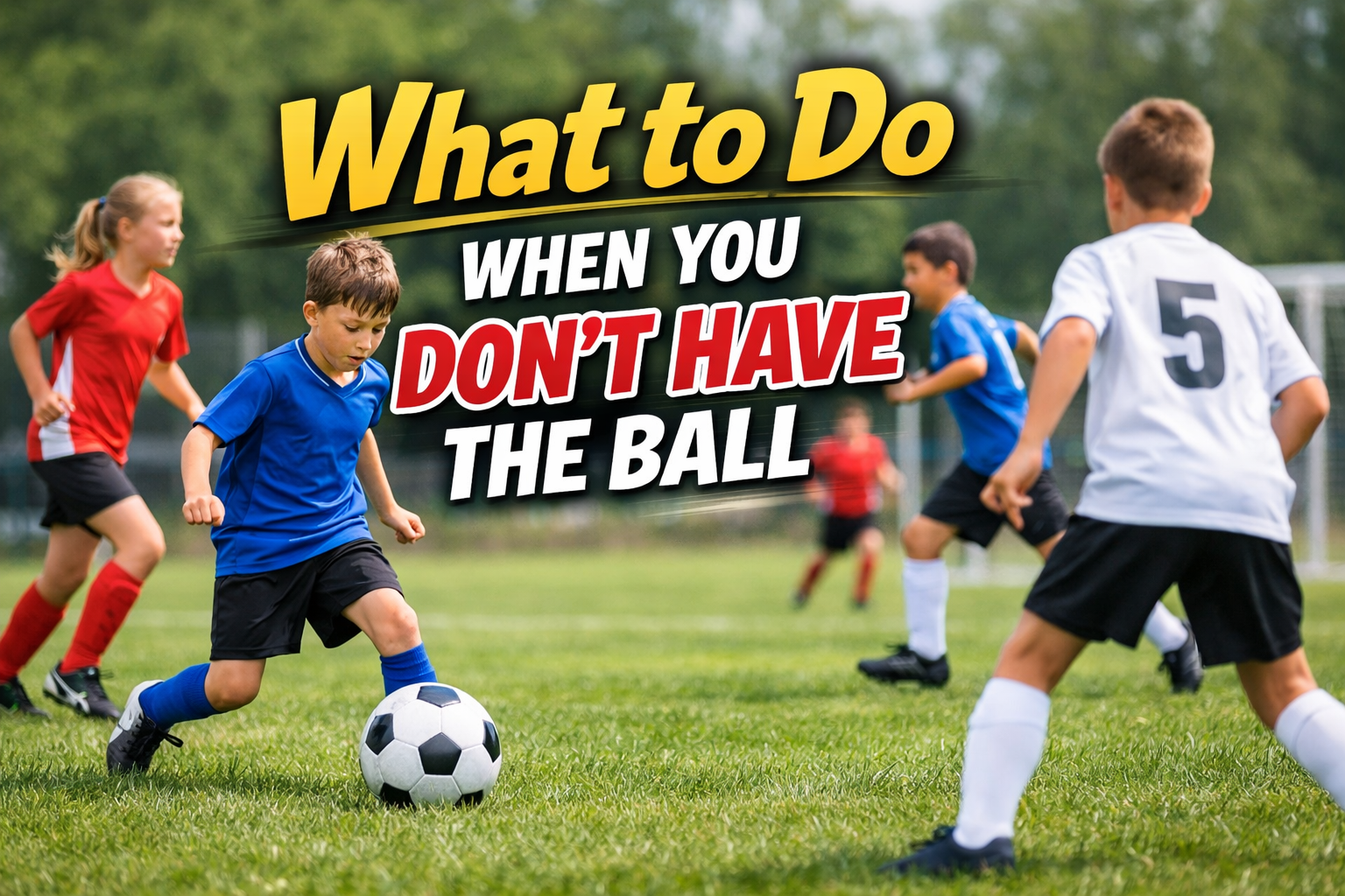 What do to when you dont have the ball